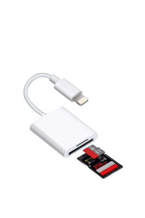 Apple Lightning to SD Card Camera Reader
